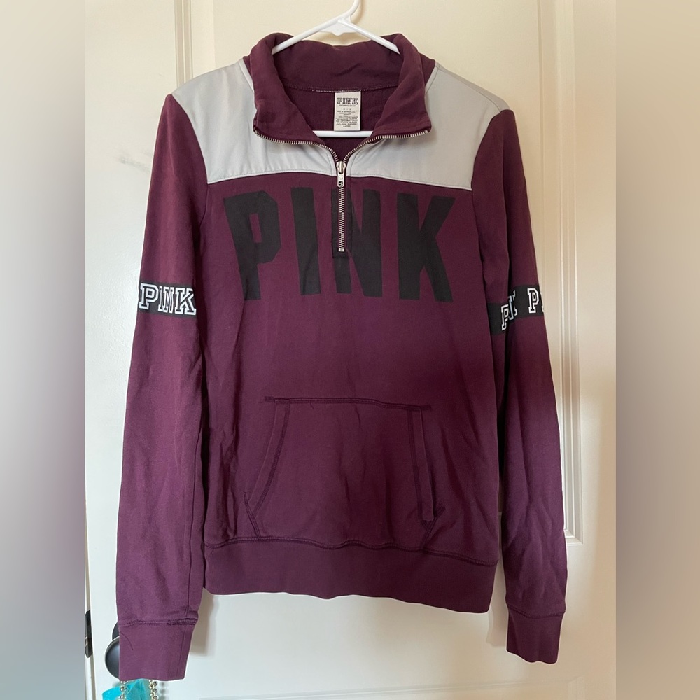 Victoria’s Secret PINK 1/4 Zip Sweatshirt